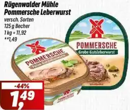 Simmel Rügenwalder Mühle Pommersche Leberwurst Angebot