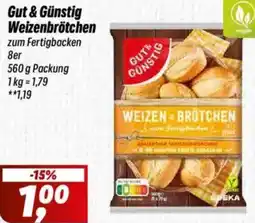 Simmel Gut & Günstig Weizenbrötchen Angebot