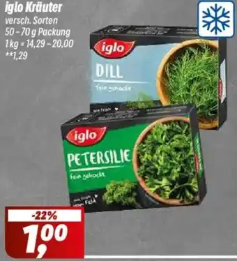 Simmel iglo Kräuter Angebot