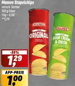 Simmel Mamee Stapelchips Angebot