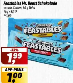 Simmel Feastables Mr. Beast Schokolade Angebot