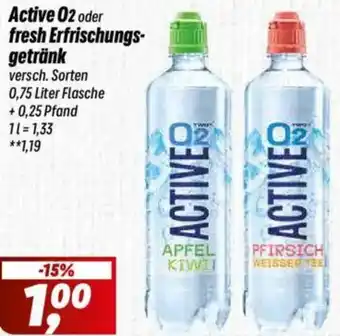 Simmel Active 02 oder fresh Erfrischungsgetränk Angebot