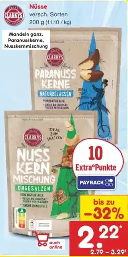 Netto Marken-Discount CLARKYS Nüsse Angebot