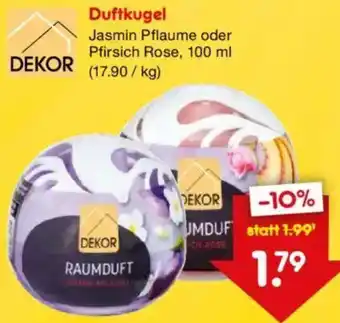 Netto Marken-Discount DEKOR Duftkugel Angebot