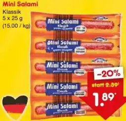 Netto Marken-Discount Mini Salami Angebot