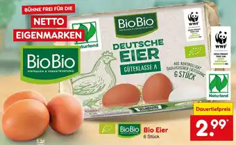 Netto Marken-Discount Bio Eier Angebot
