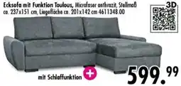 Möbel Boss Ecksofa mit Funktion Toulous Angebot