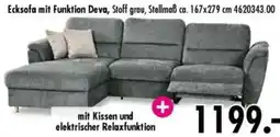 Möbel Boss Ecksofa mit Funktion Deva Angebot