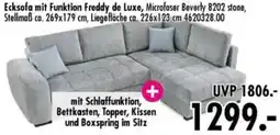 Möbel Boss Ecksofa mit Funktion Freddy de Luxe Angebot