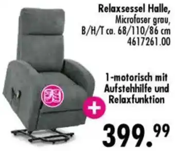 Möbel Boss Relaxsessel Halle Angebot