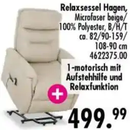 Möbel Boss Relaxsessel Hagen Angebot