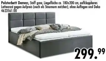 Möbel Boss Polsterbett Denver Angebot