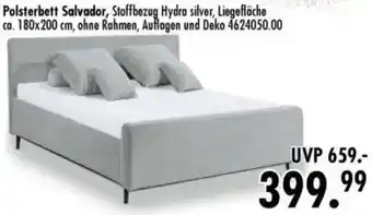 Möbel Boss Polsterbett Salvador Angebot