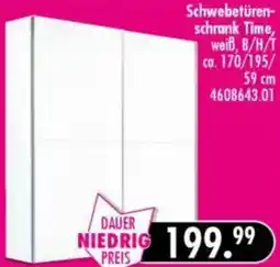 Möbel Boss Schwebetürenschrank Time Angebot