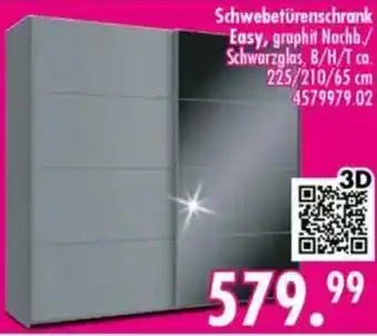 Möbel Boss Schwebetürenschrank Easy Angebot