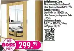 Möbel Boss Drehtürenschrank Angebot