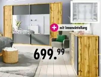 Möbel Boss Schwebetürenschrank Angebot