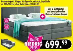 Möbel Boss Boxspringbett Vegas Angebot