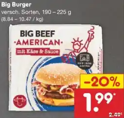 Netto Marken-Discount Big Burger Angebot