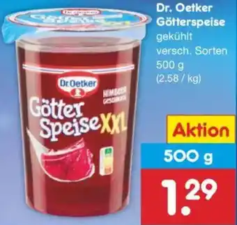 Netto Marken-Discount Dr. Oetker Götterspeise Angebot