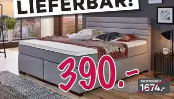 Kabs Polsterwelt Boxspringbett Angebot