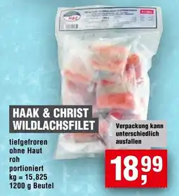 Handelshof HAAK & CHRIST WILDLACHSFILET Angebot