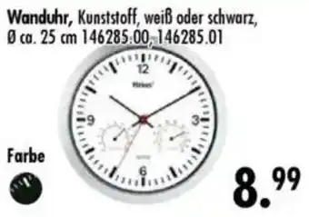 Möbel Boss Wanduhr Angebot