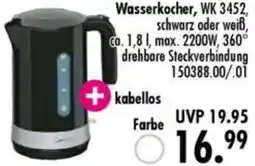 Möbel Boss Wasserkocher Angebot