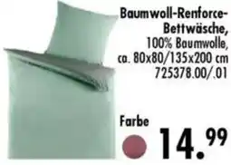 Möbel Boss Baumwoll-Renforce Bettwäsche Angebot