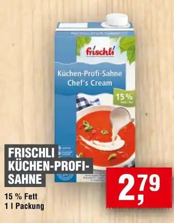 Handelshof frischli Küchen-Profi-Sahne Chef's Cream Angebot