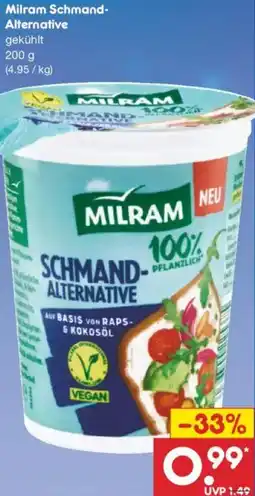 Netto Marken-Discount Milram Schmand Alternative Angebot