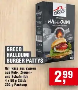 Handelshof GRECO HALLOUMI BURGER PATTYS Angebot