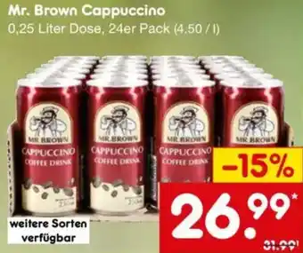 Netto Marken-Discount Mr. Brown Cappuccino Angebot