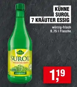 Handelshof KÜHNE SUROL 7 KRÄUTER ESSIG Angebot