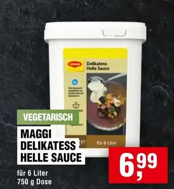 Handelshof MAGGI DELIKATESS HELLE SAUCE Angebot