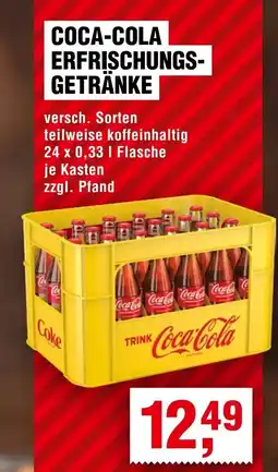 Handelshof COCA-COLA ERFRISCHUNGS- GETRÄNKE Angebot