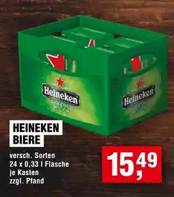 Handelshof HEINEKEN BIERE Angebot