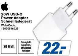 Expert Apple 20W USB-C Power Adapter Schnellladegerät Angebot