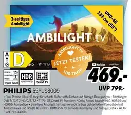 MEDIMAX Philips 55pus8009 Angebot