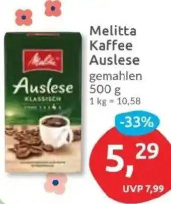 Budni Melitta Kaffee Auslese Angebot