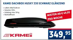 AUTO plus Kamei dachbox husky 330 schwarz glänzend Angebot