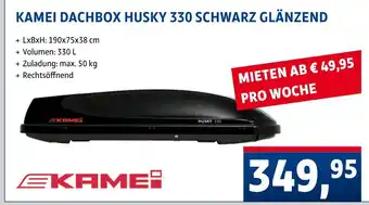 AUTO plus Kamei dachbox husky 330 schwarz glänzend Angebot