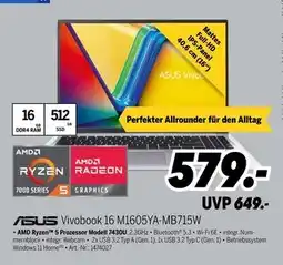 MEDIMAX Asus vivobook 16 m1605ya-mb715w laptop Angebot