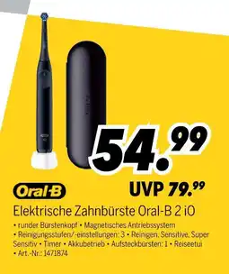 MEDIMAX Oral-b elektrische zahnbürste oral-b 2 io Angebot