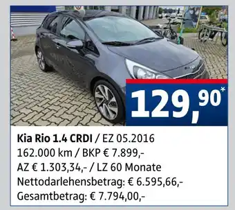 AUTO plus Kia rio 1.4 crdi Angebot