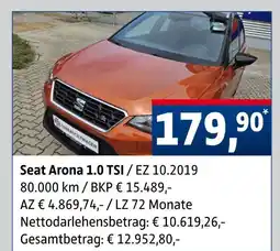 AUTO plus Seat arona 1.0 tsi Angebot