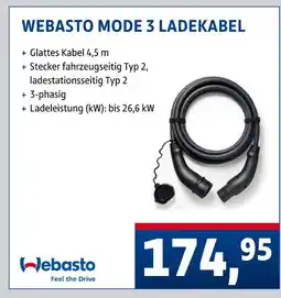 AUTO plus Webasto mode 3 ladekabel Angebot