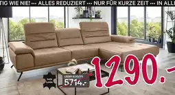 Kabs Polsterwelt Leder-ecksofa Angebot