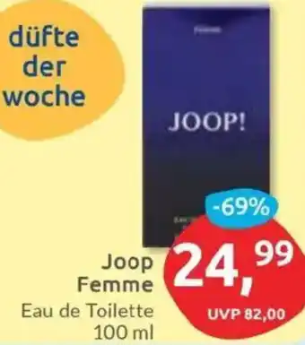 Budni Joop Femme Eau de Toilette Angebot