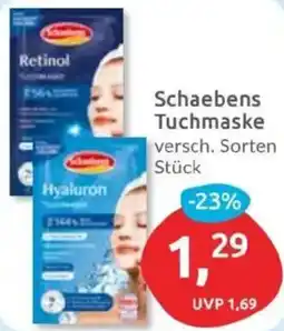 Budni Schaebens Tuchmaske Angebot